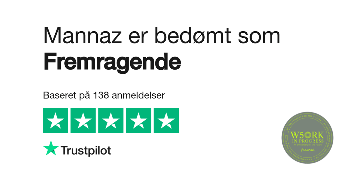 Mannaz on Trustpilot