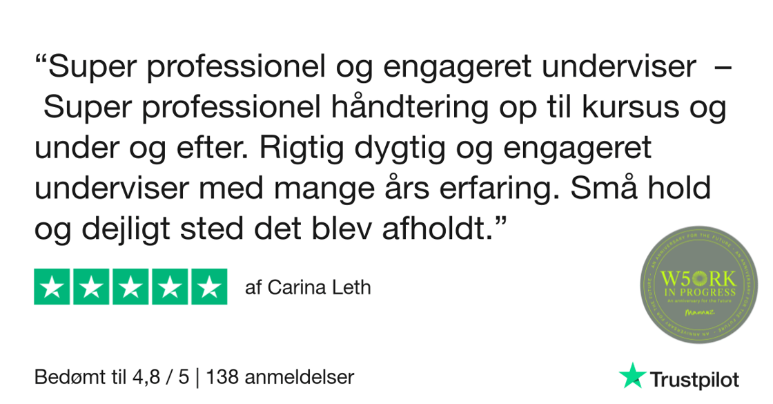 Trustpilot Review - Carina Leth